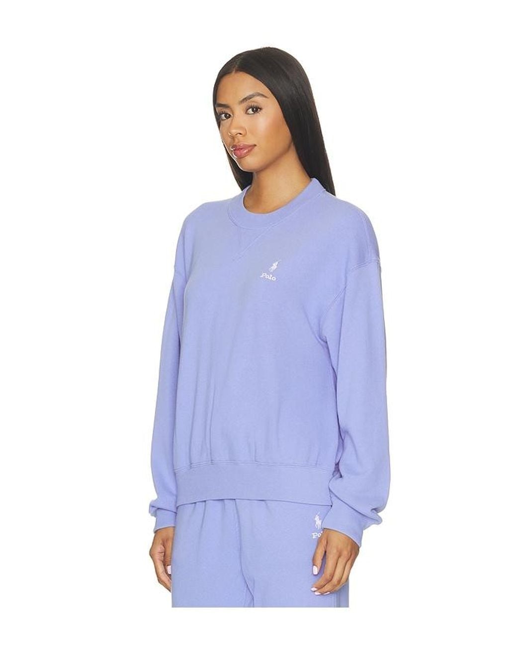 Polo Ralph Lauren Blue Island Fleece Crew Neck Sweatshirt