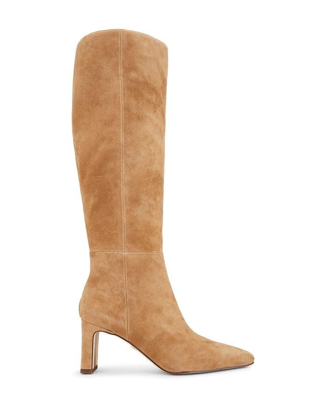 Sam Edelman Brown Sylvia Wide Calf Boot
