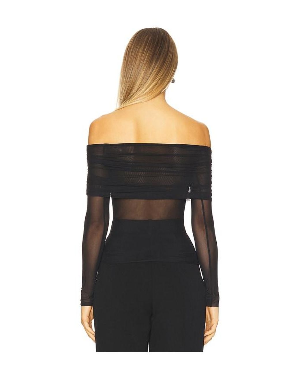 SER.O.YA Black Rosa Top