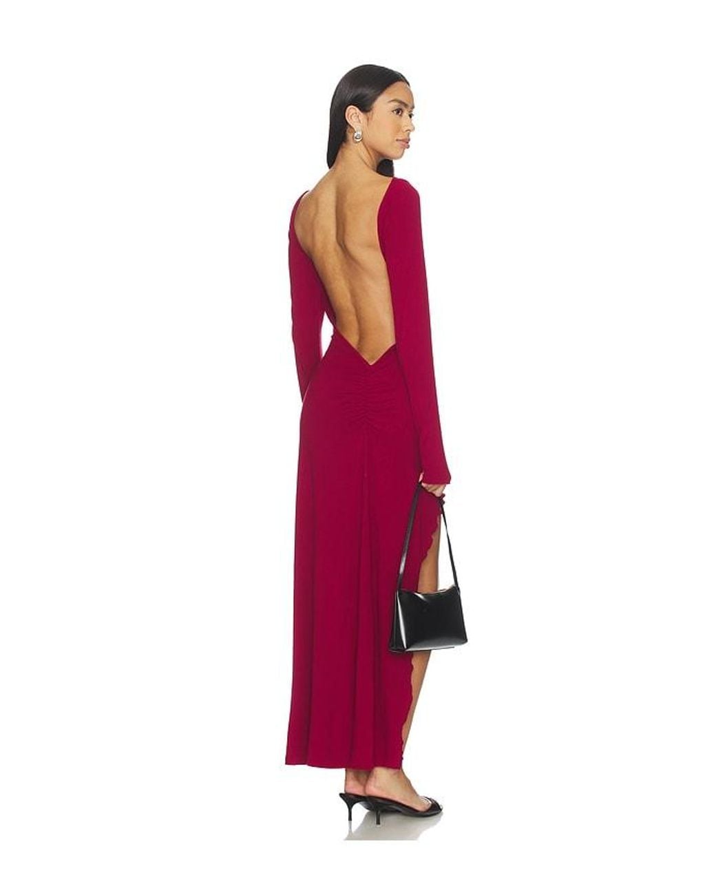 Amelie Teje Red Prima Dress