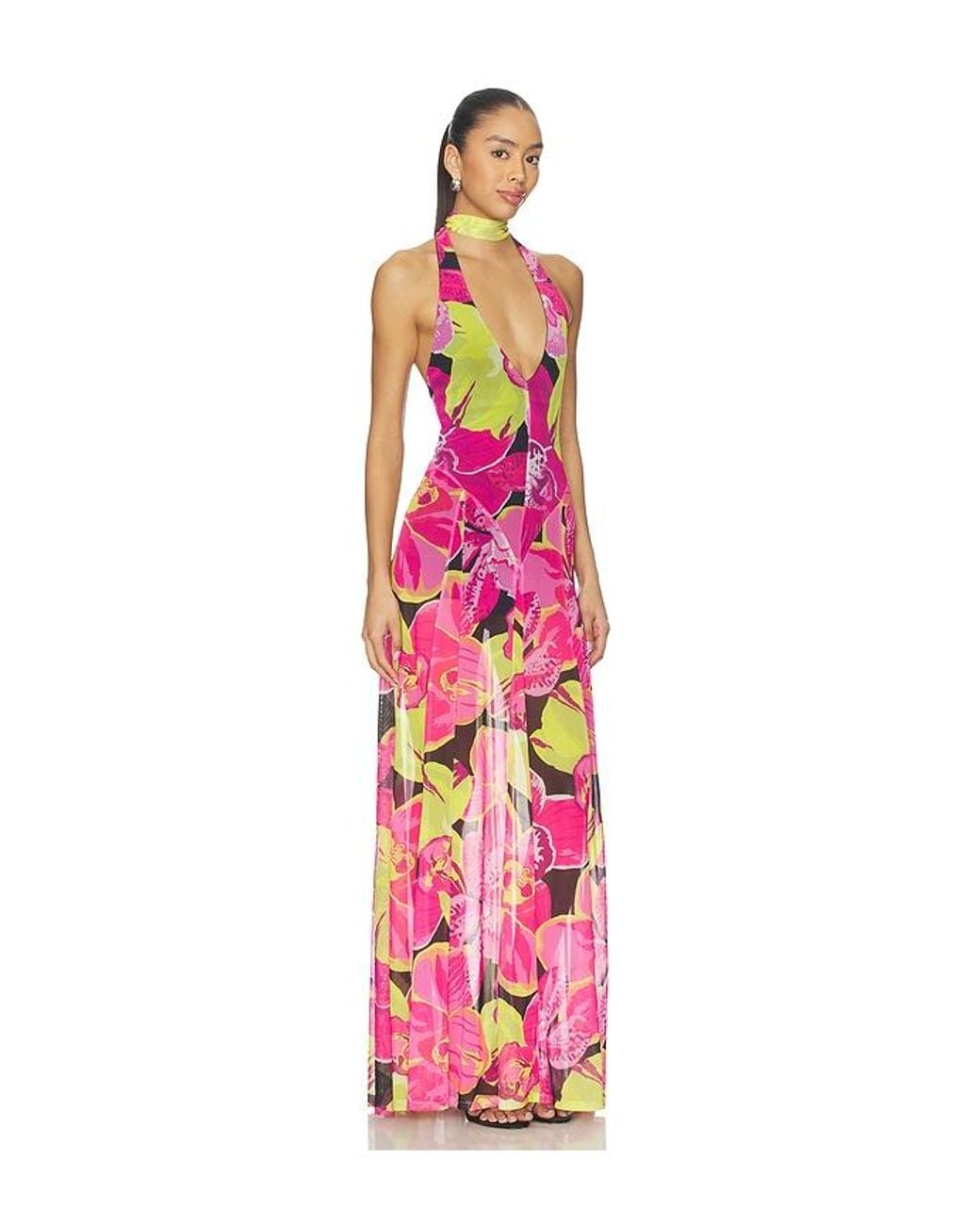 Vestido Katia En Color Fuschia, Talla (También En S, Xs) Show Me Your Mumu de color White