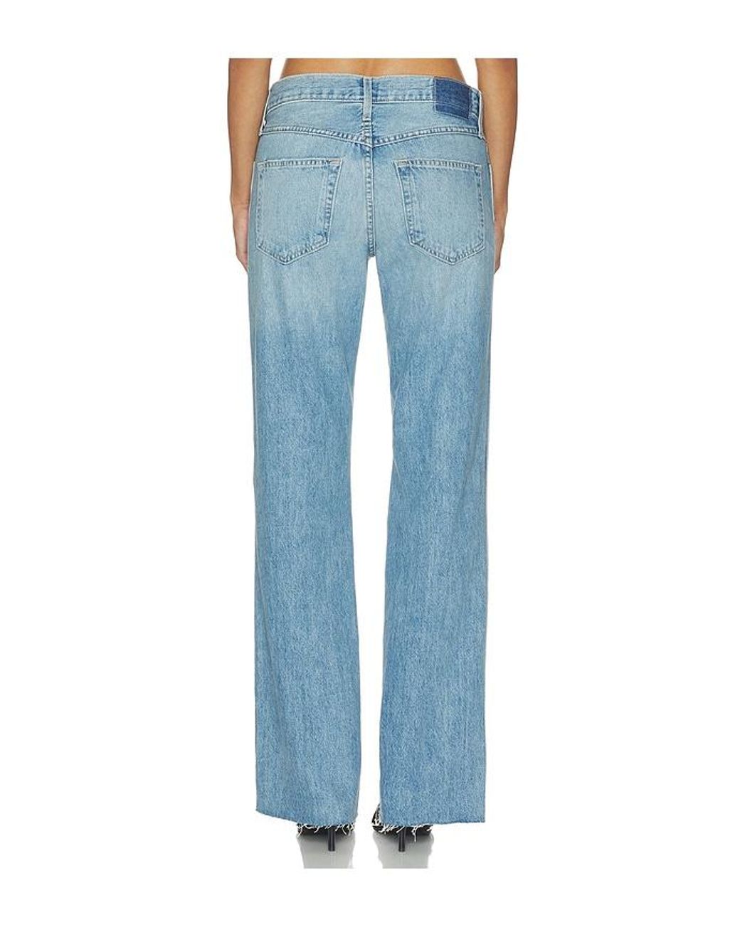 Amo Denim Blue Marcenia Wide Leg Jeans