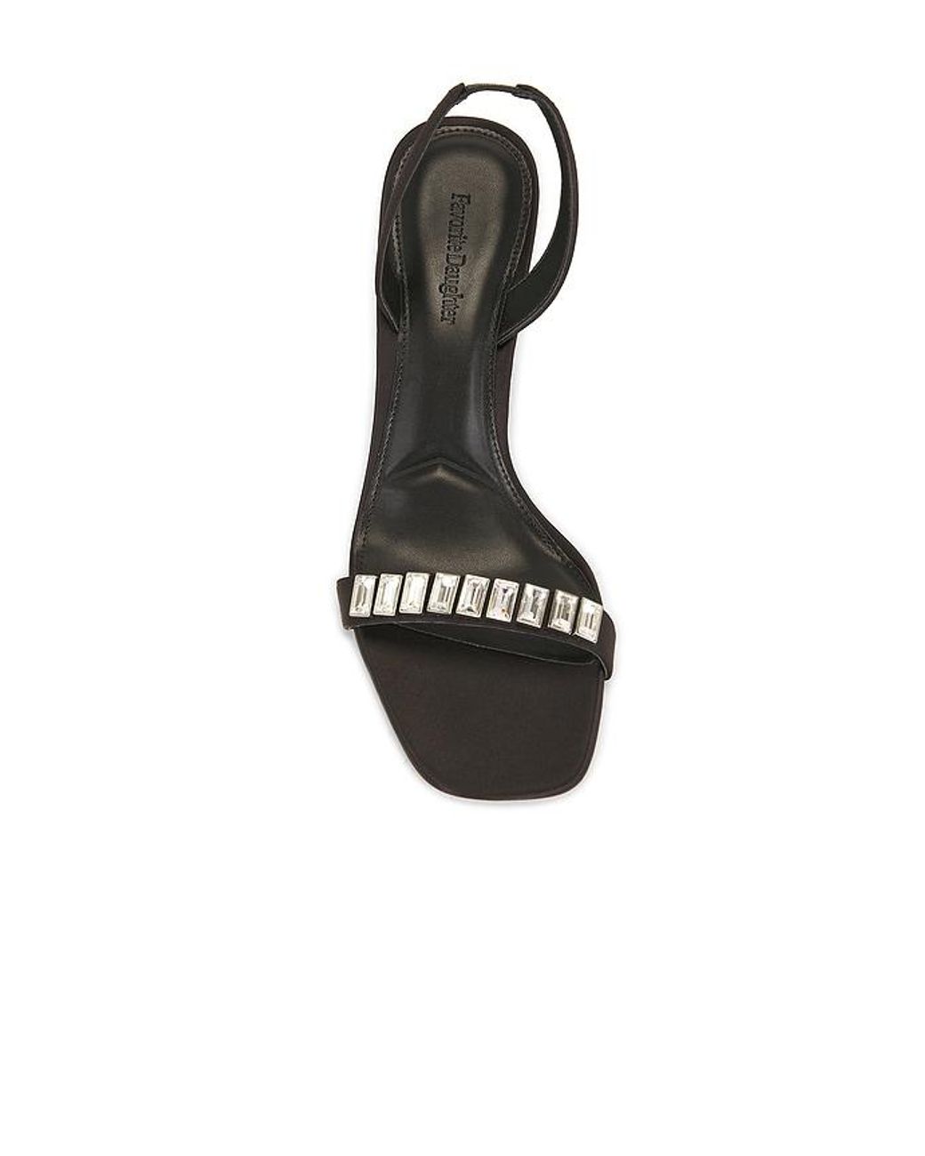 FAVORITE DAUGHTER Black Selena Sandal