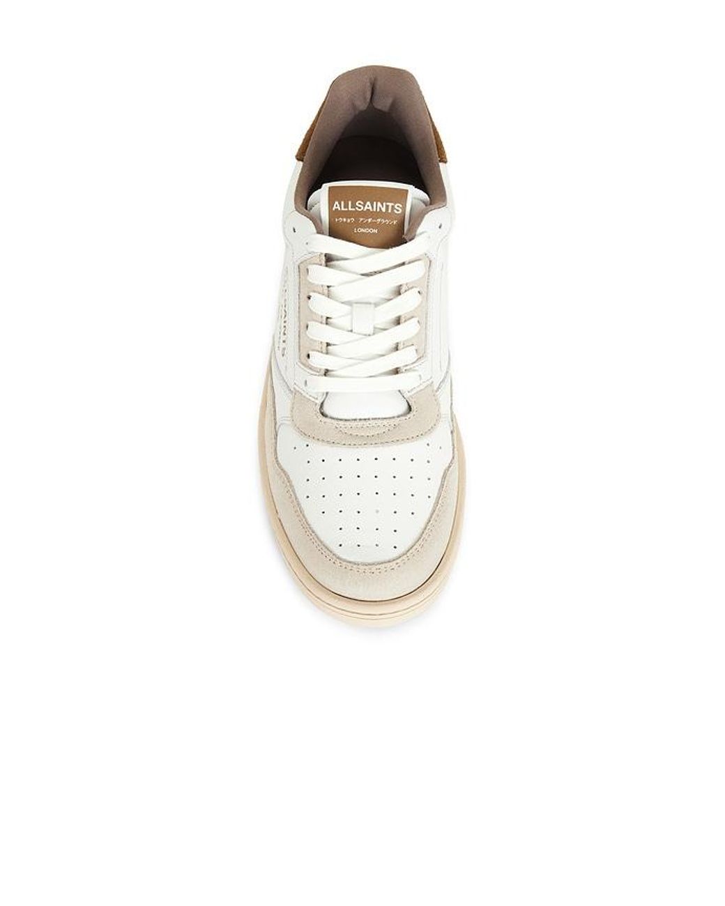 AllSaints White Regan Low Top for men
