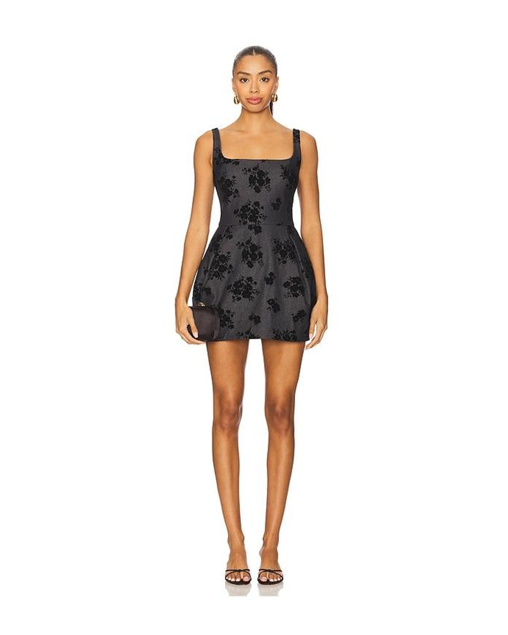 Amanda Uprichard Black Regency Dress