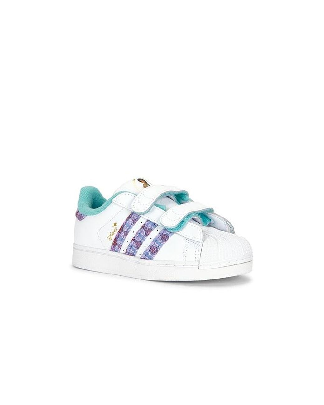 Adidas Originals White Toddler Disney Princesses Superstar Ii Sneaker