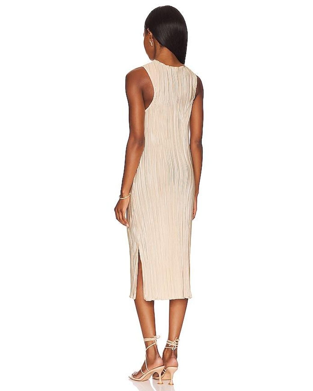 Song of Style Natural Nalani Midi Dress