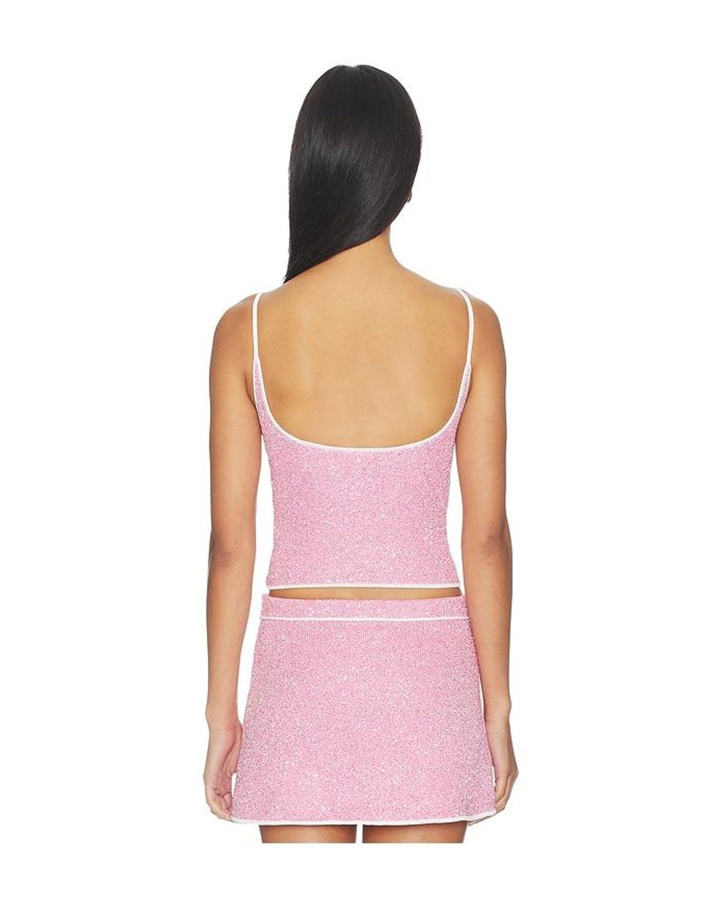 retroféte Pink Orphee Top