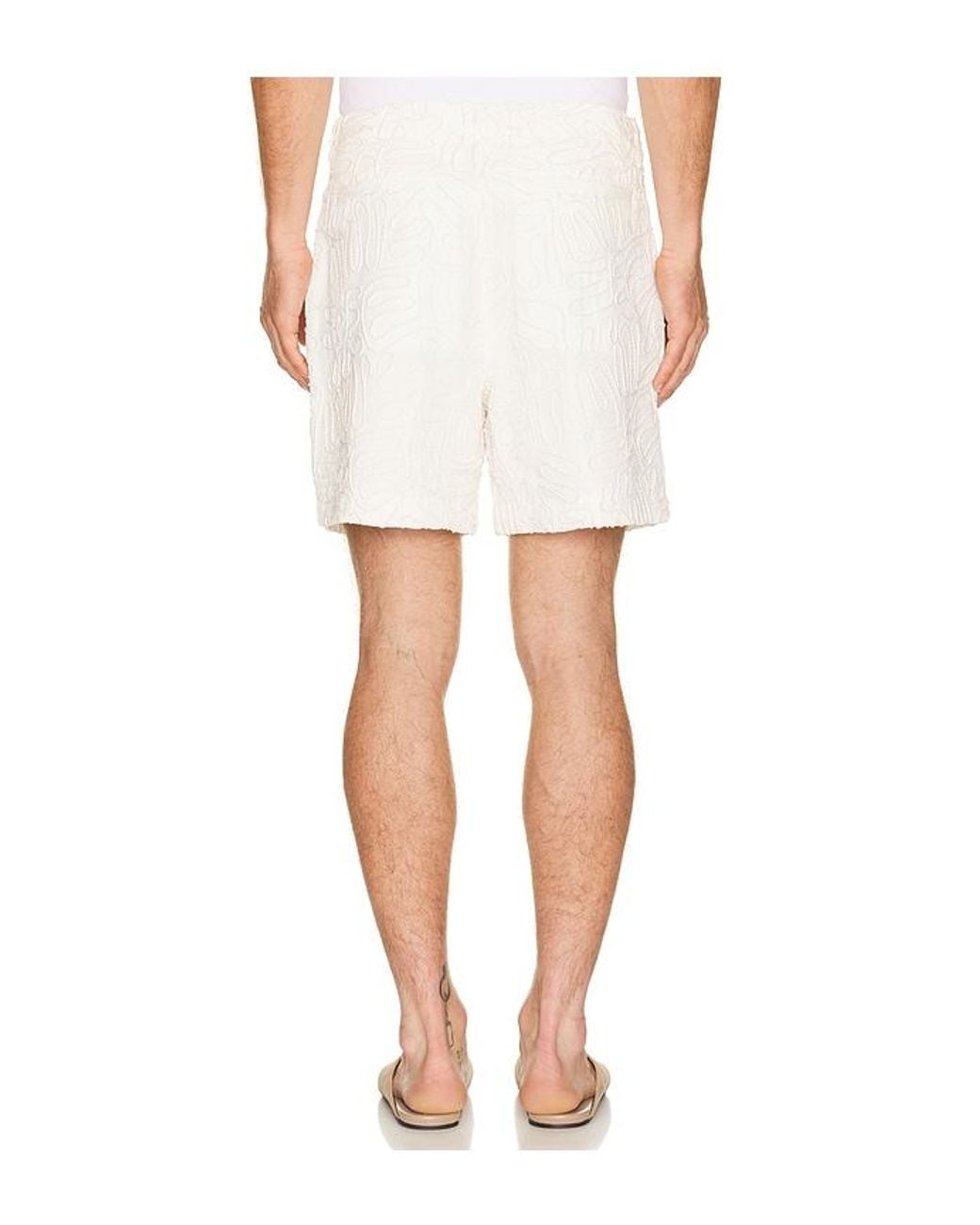 Cult Gaia White Lucio Short for men