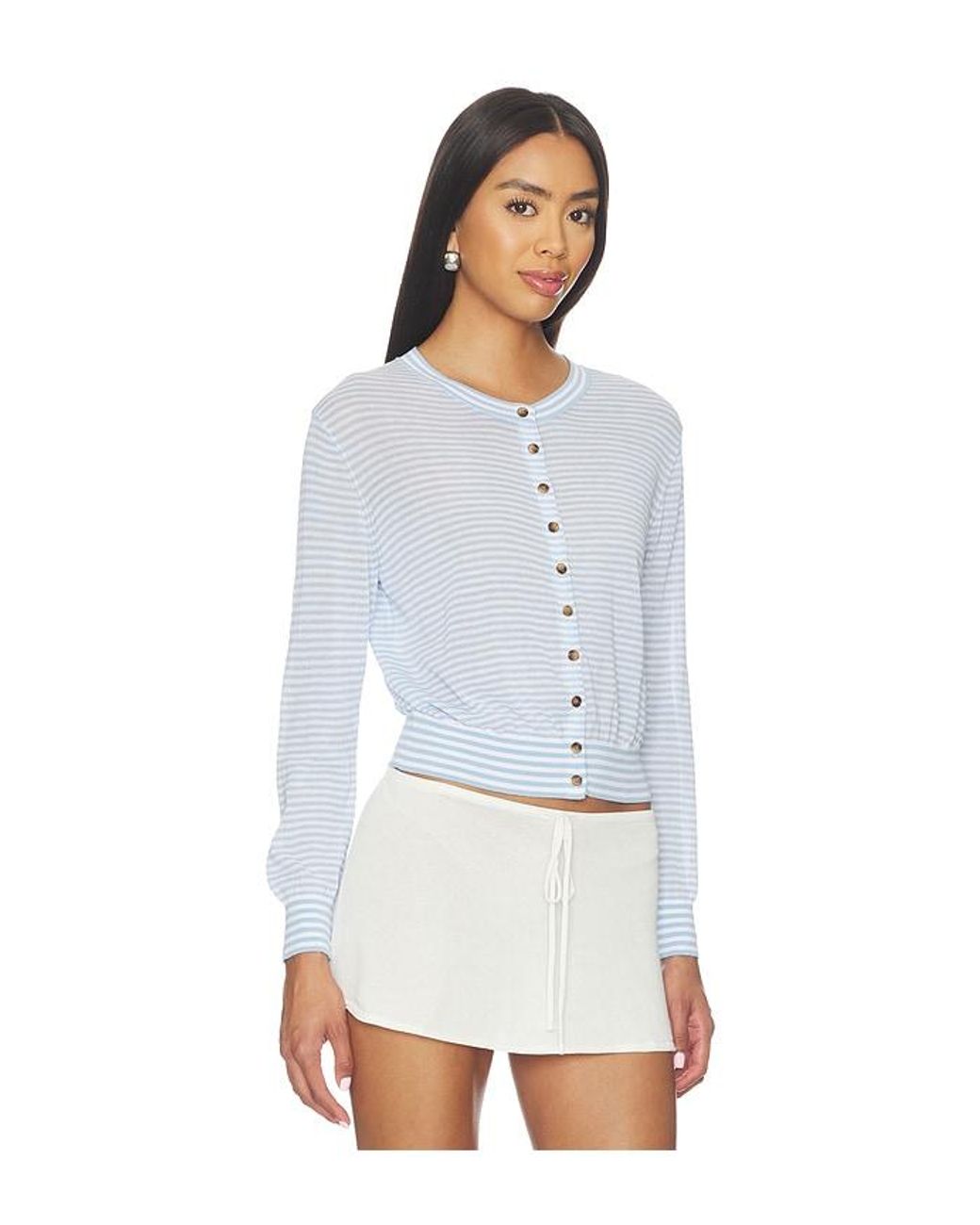 Ciao Lucia White Hydra Cardigan