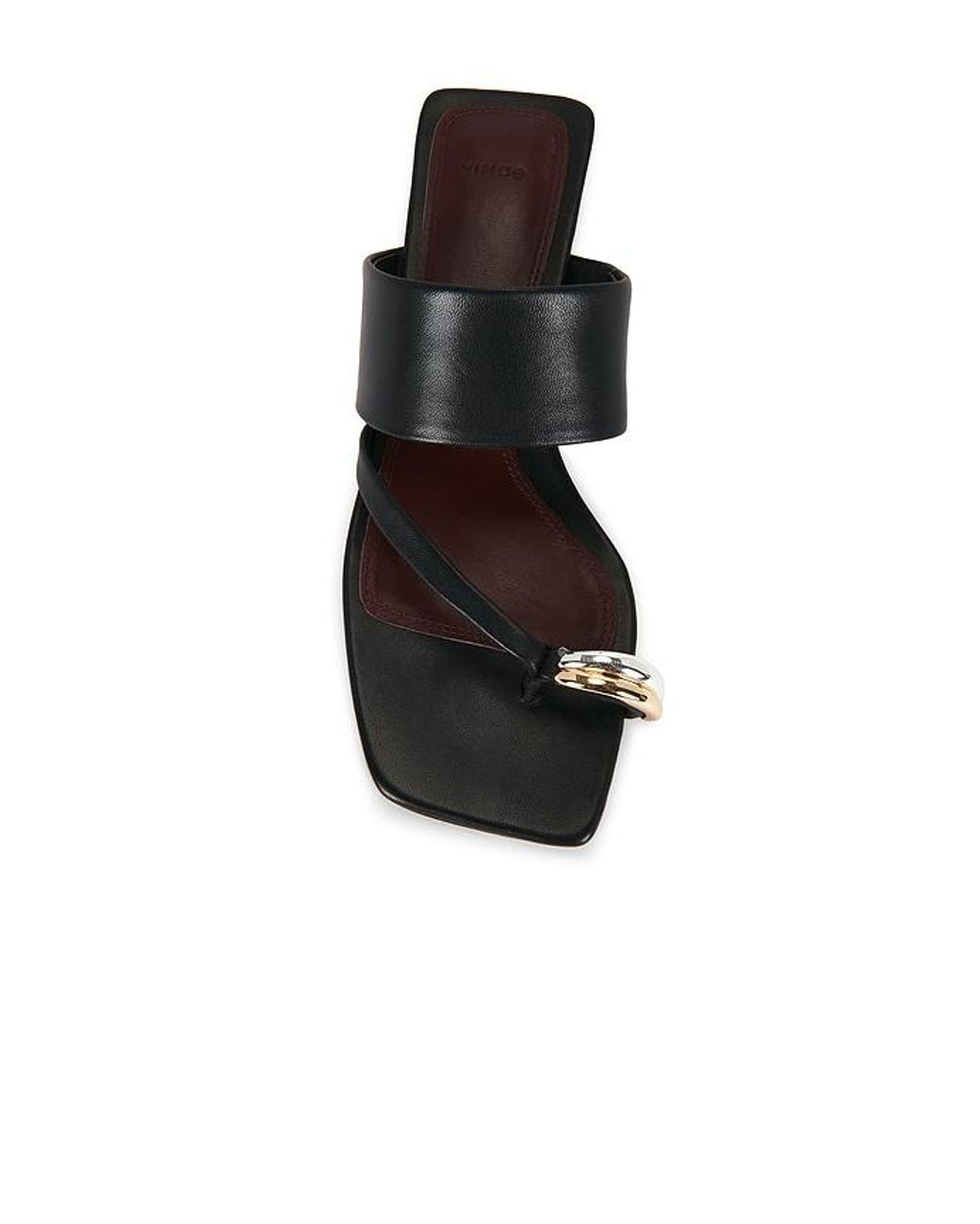 Vince Black Stacy Sandal