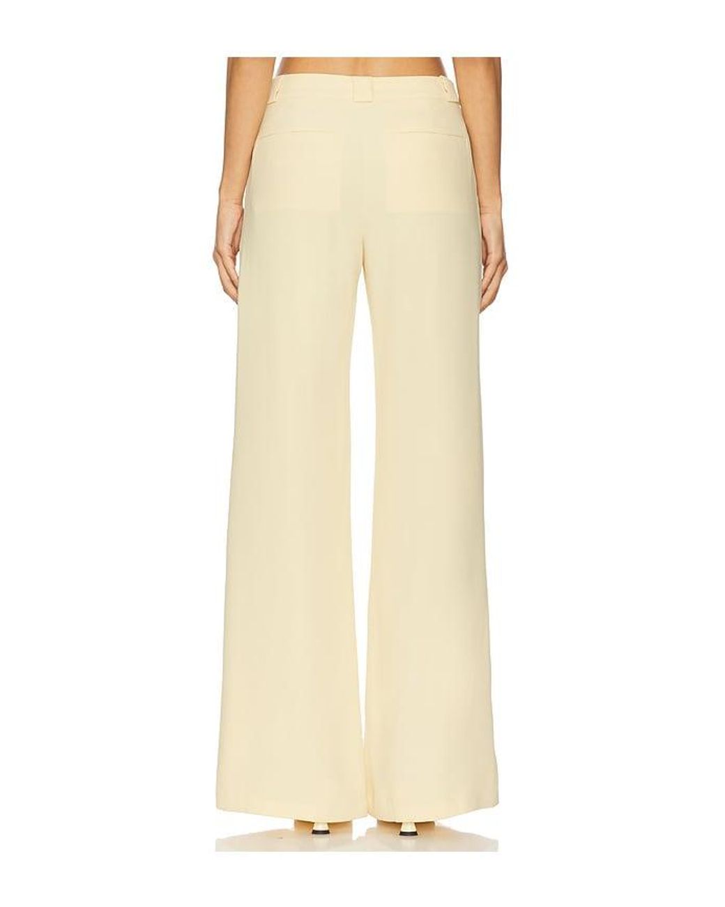 Amanda Uprichard Natural Saddler Pants