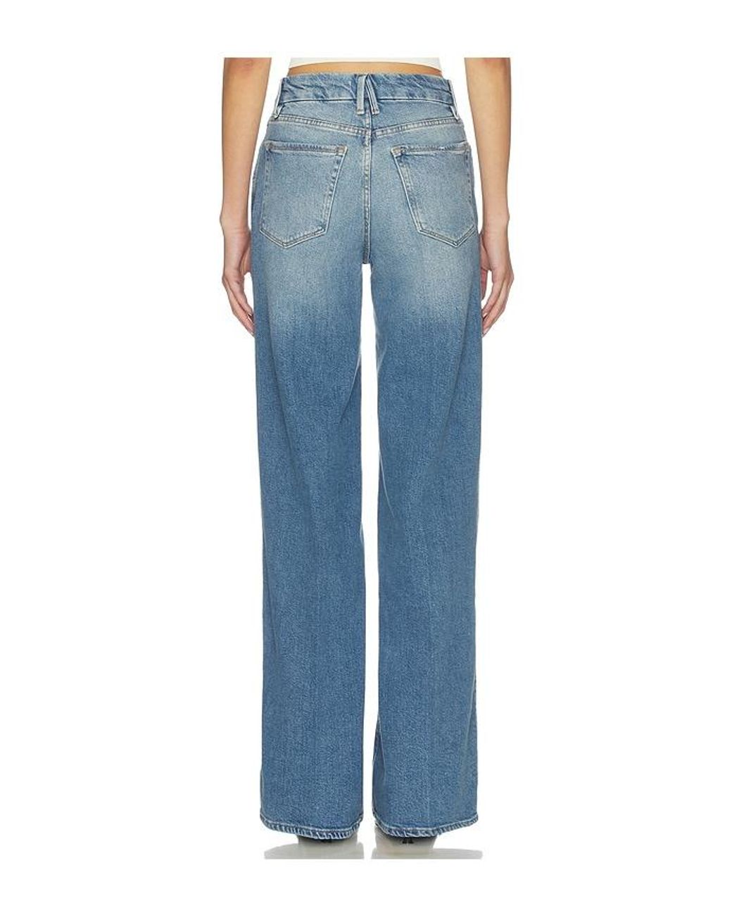 GOOD AMERICAN Blue Weit Goos Skate