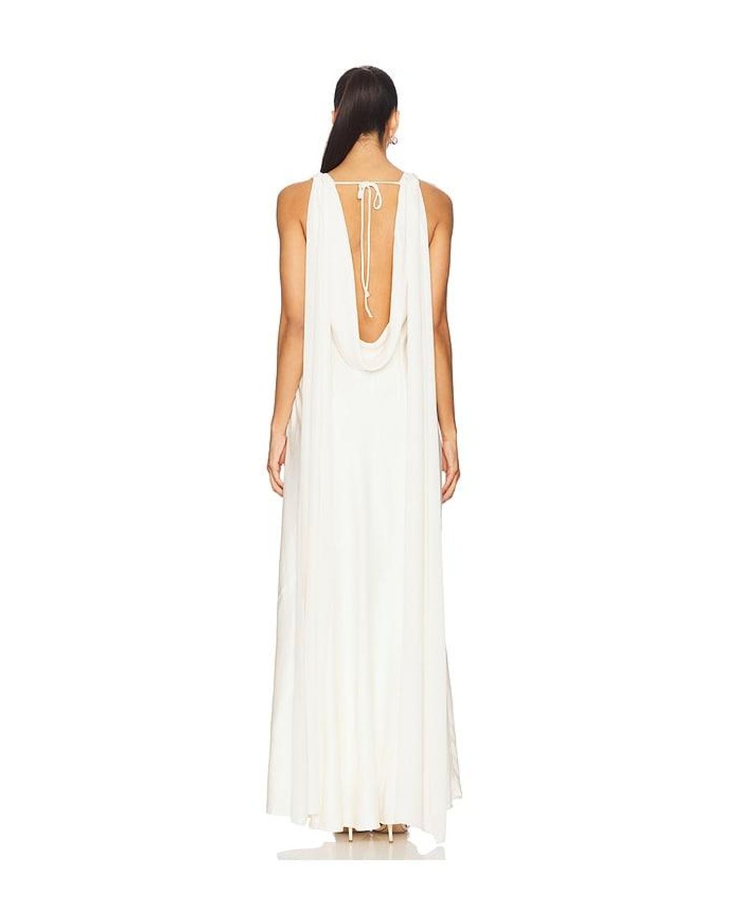 Runaway the Label White Gabriella Maxi Dress