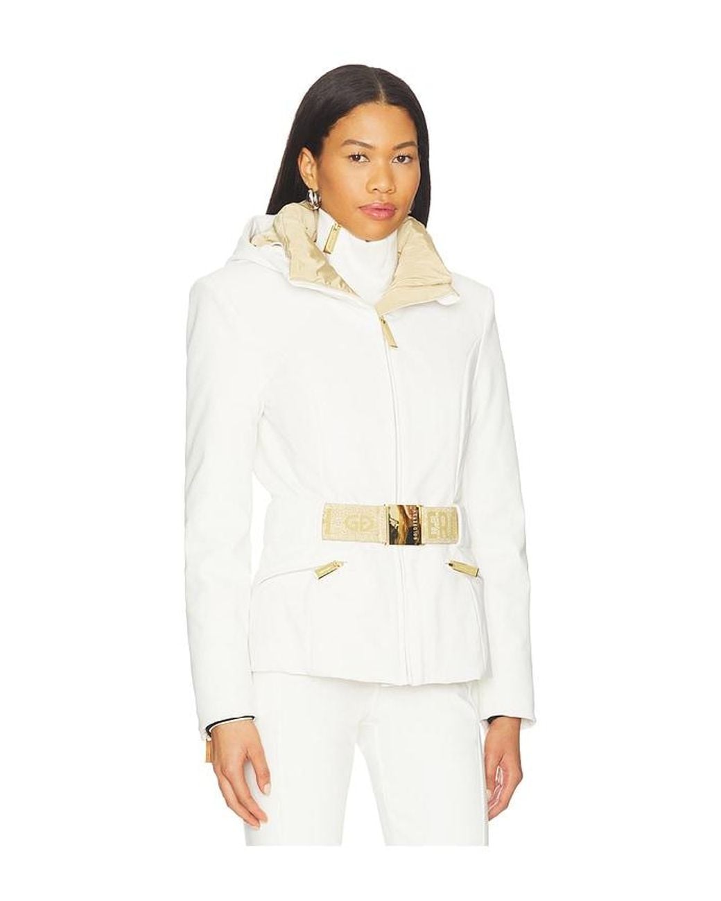 Goldbergh White Skijacke Prezioso