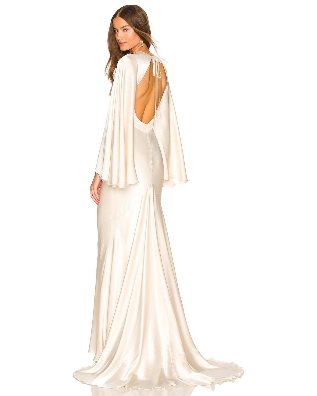shona joy la lune backless maxi dress