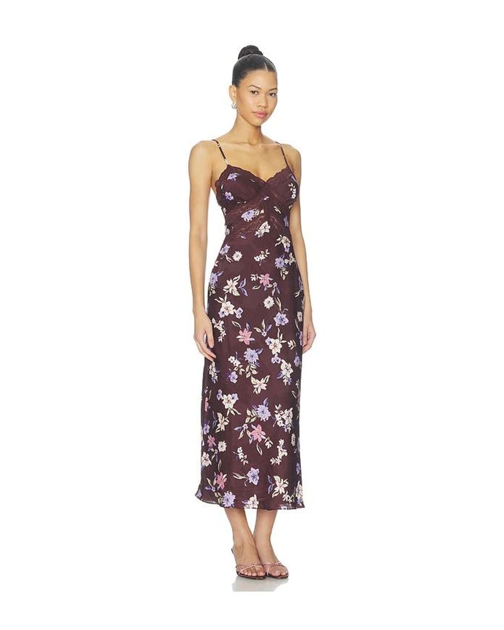 Astr Red Carin Dress
