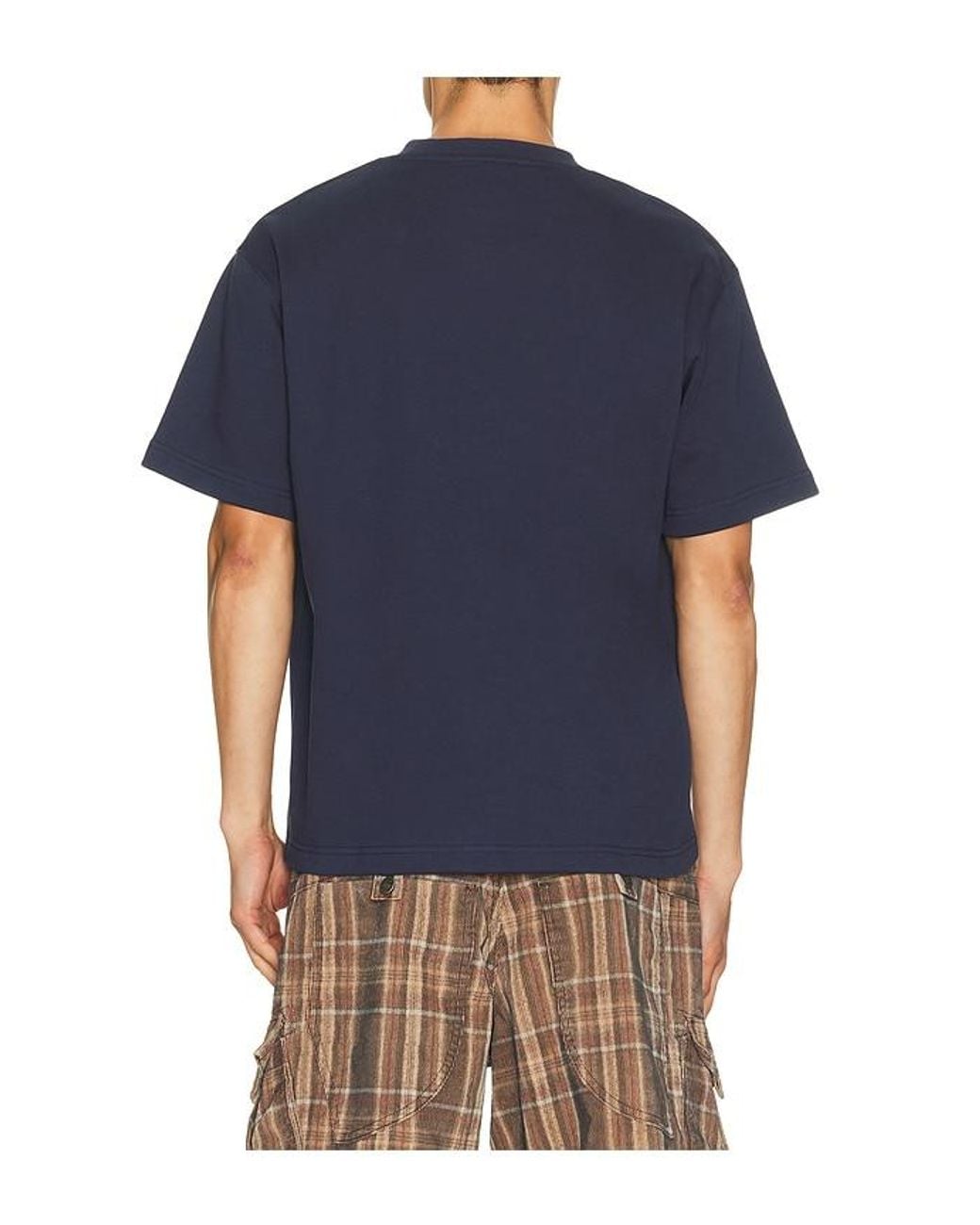 Pleasures Blue Twitch Studded Tee for men