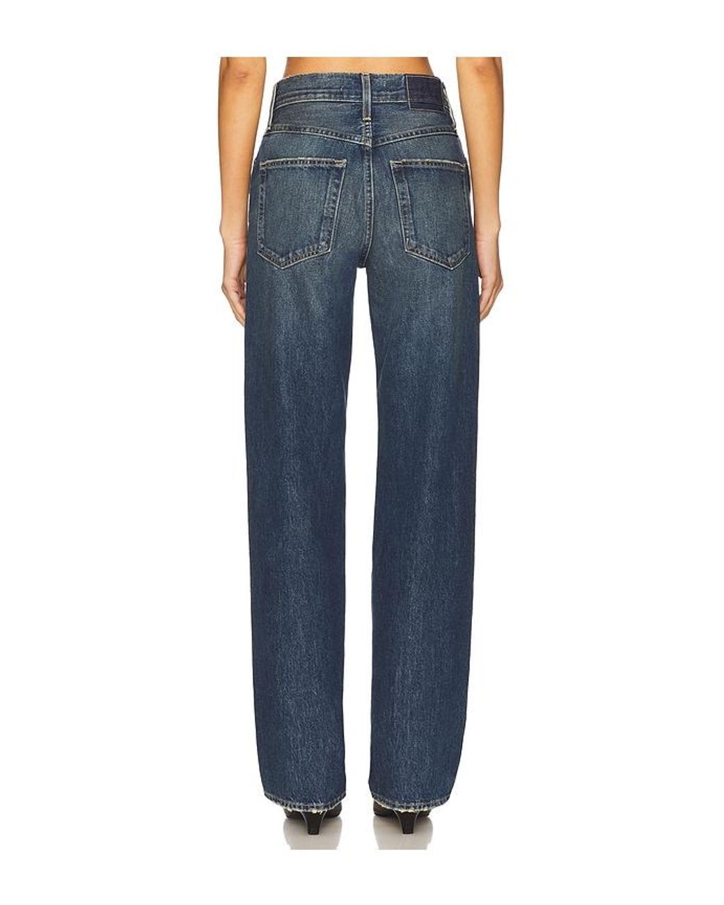 Amo Denim Blue Annette Straight Jeans