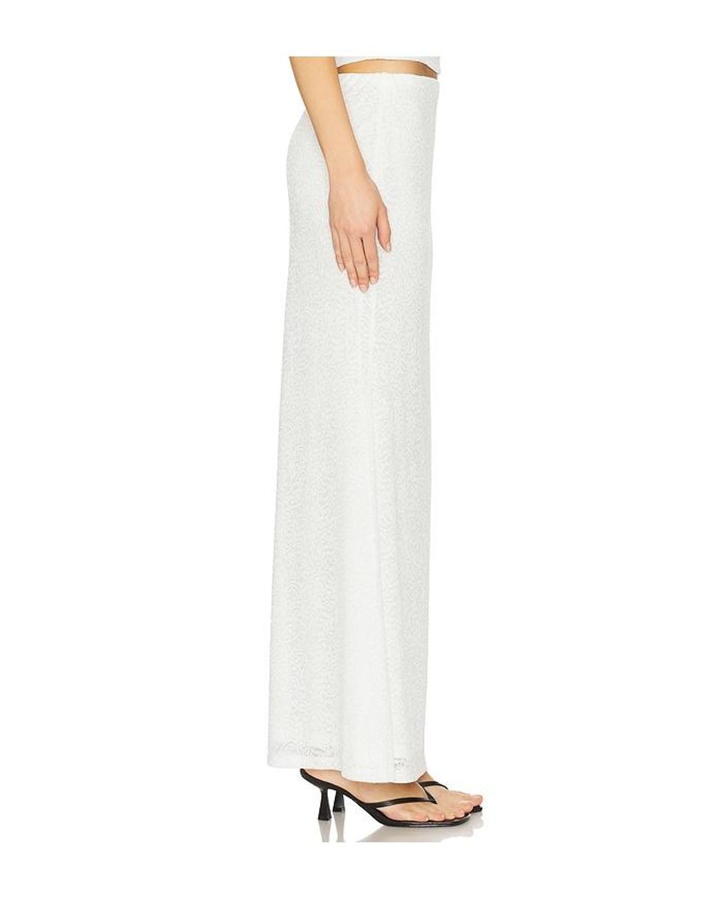 Runaway the Label White Orlean Maxi Skirt