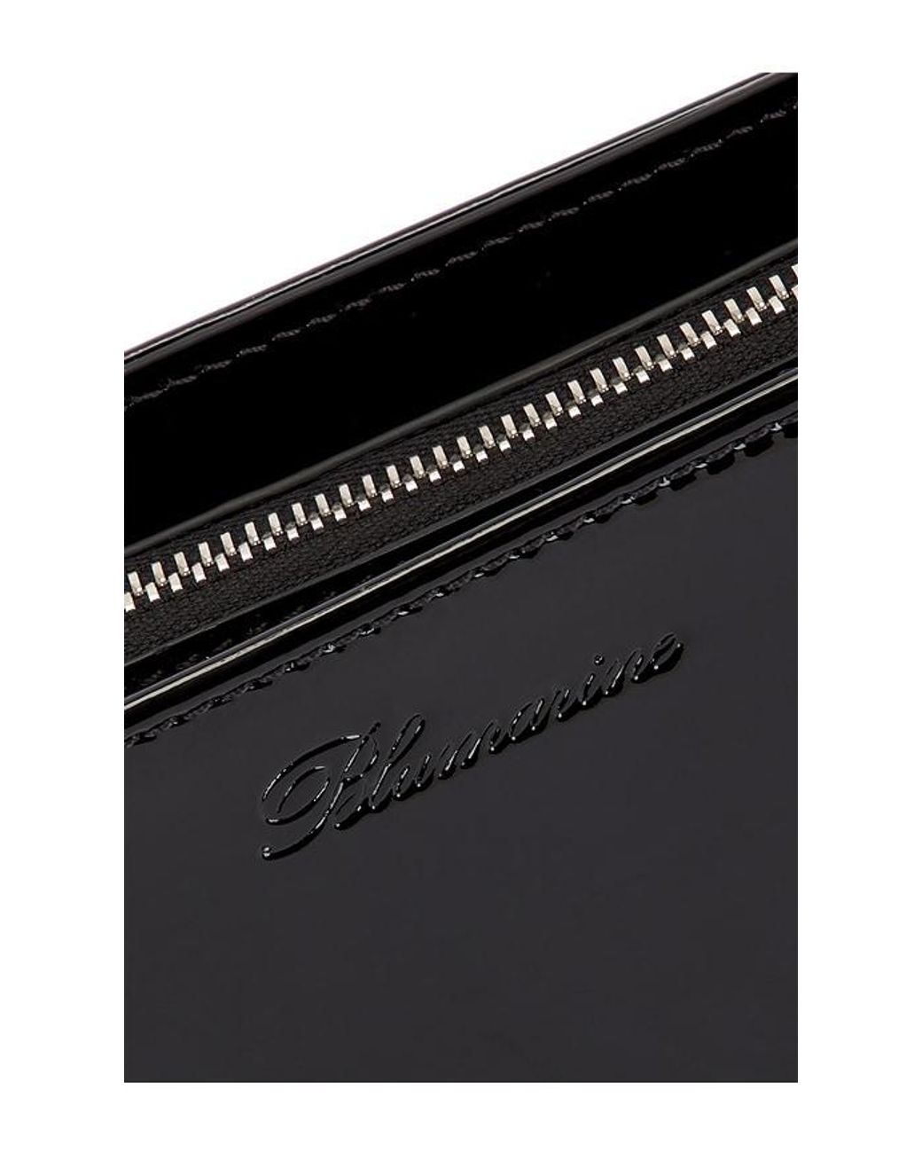 Blumarine Black Patent Leather Bag
