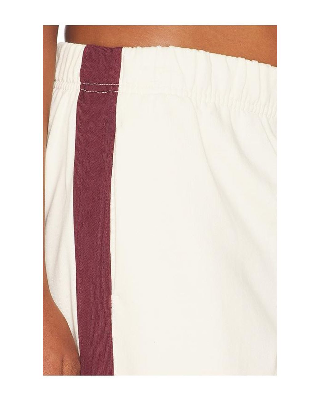 Rag & Bone White The Everyday Terry Seamed Track Pant