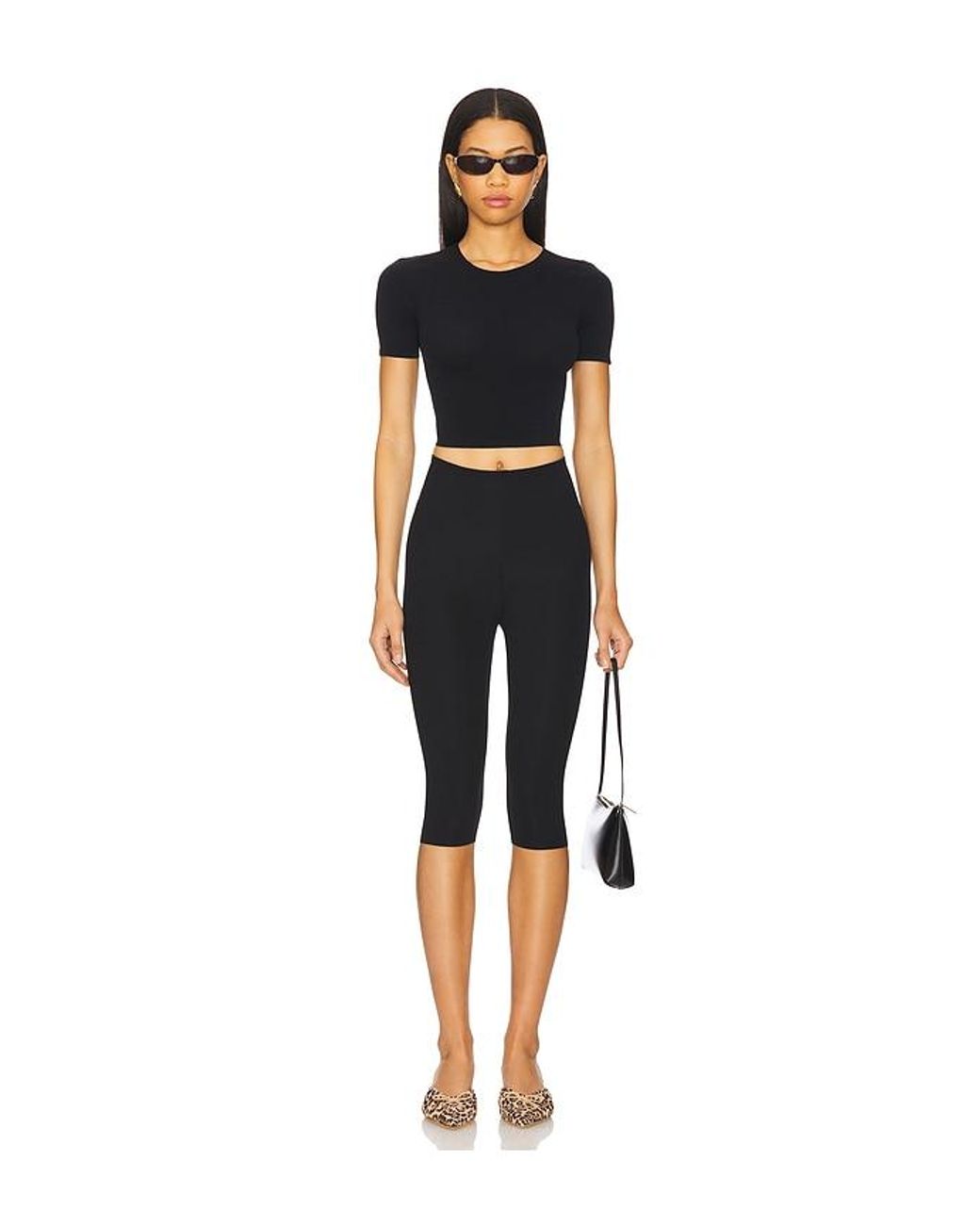 LEGGINGS CAPRI en Black Commando