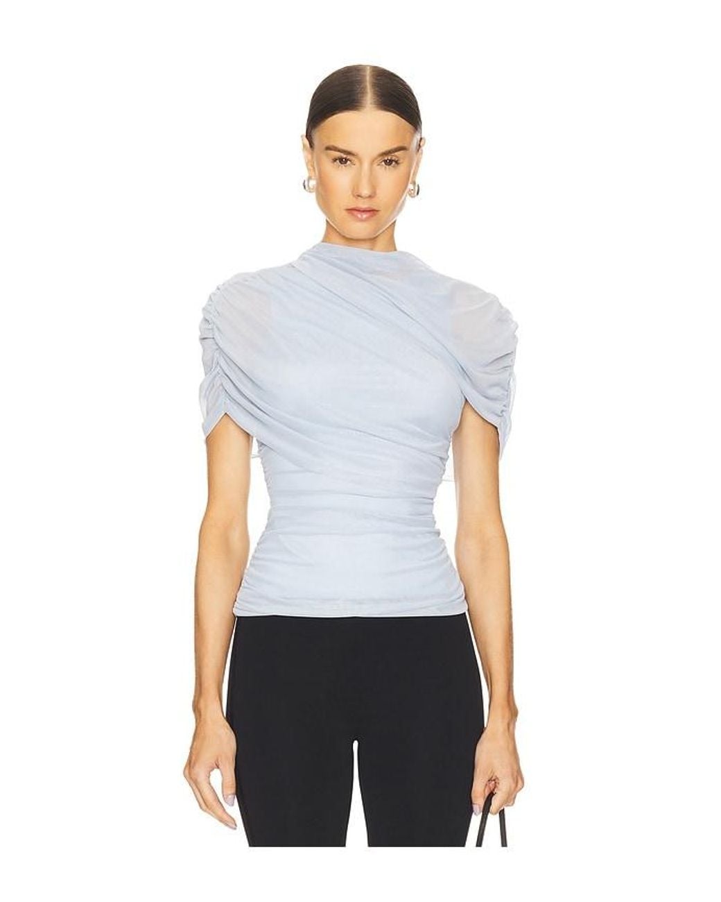 Amanda Uprichard White X Revolve Evianna Top