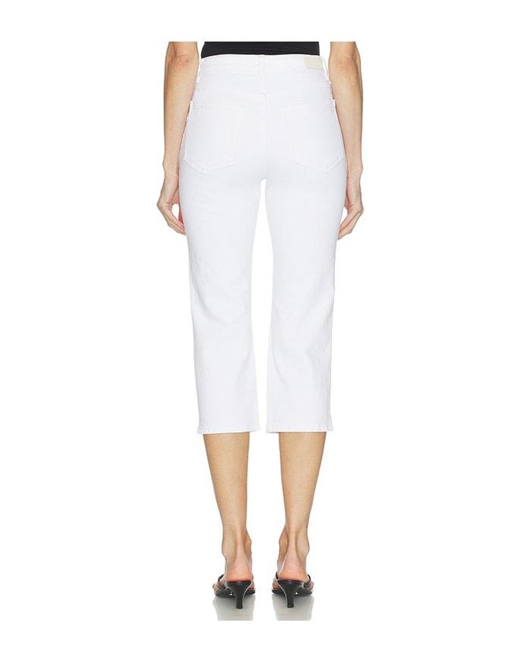 DL1961 Black Dl Kristy Capri Sculptsystem High Rise Jeans
