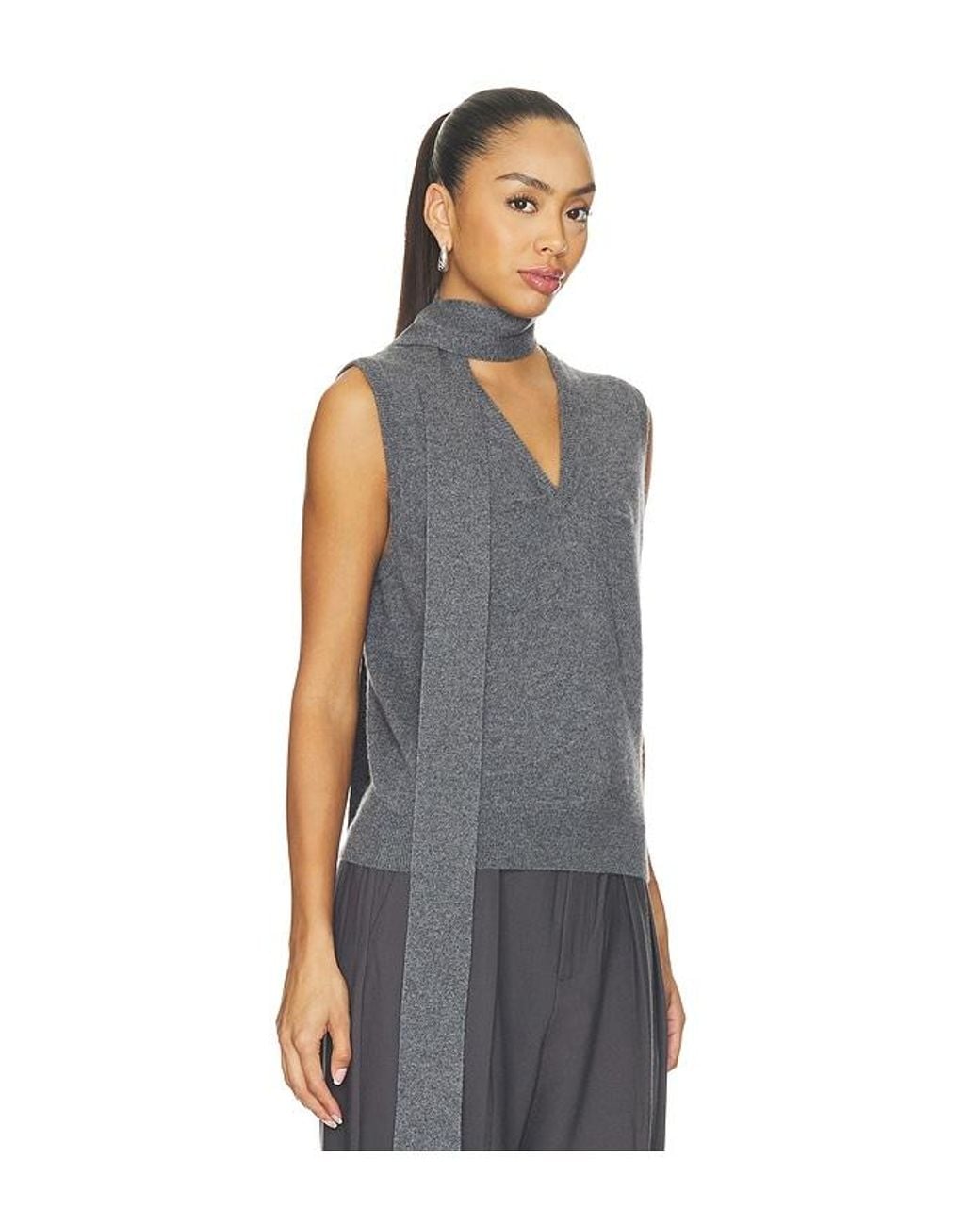 Lisa Yang Blue Ellisyn Top