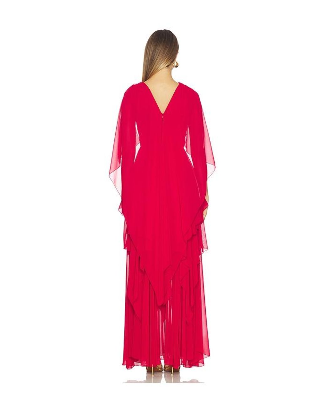 Prabal Gurung Red Linda Gown