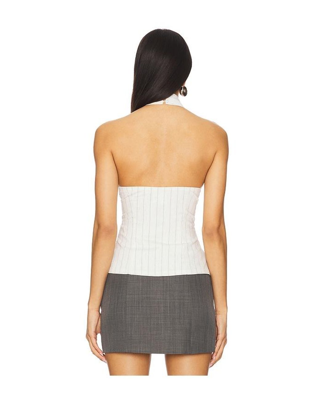 ALL THE WAYS White Selene Top