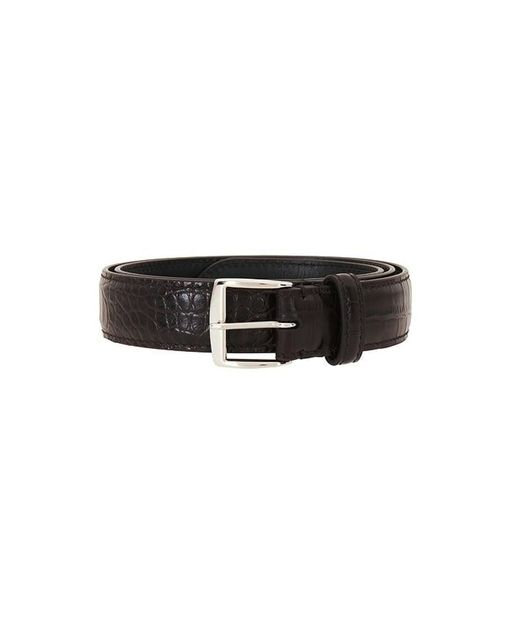 Nili Lotan Black Sloane Belt