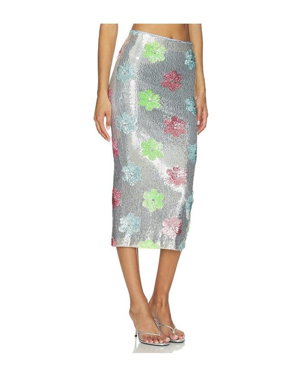 Le Superbe Green Liza Skirt
