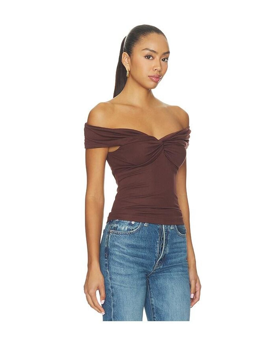 Madison The Label Blue Anouk Top