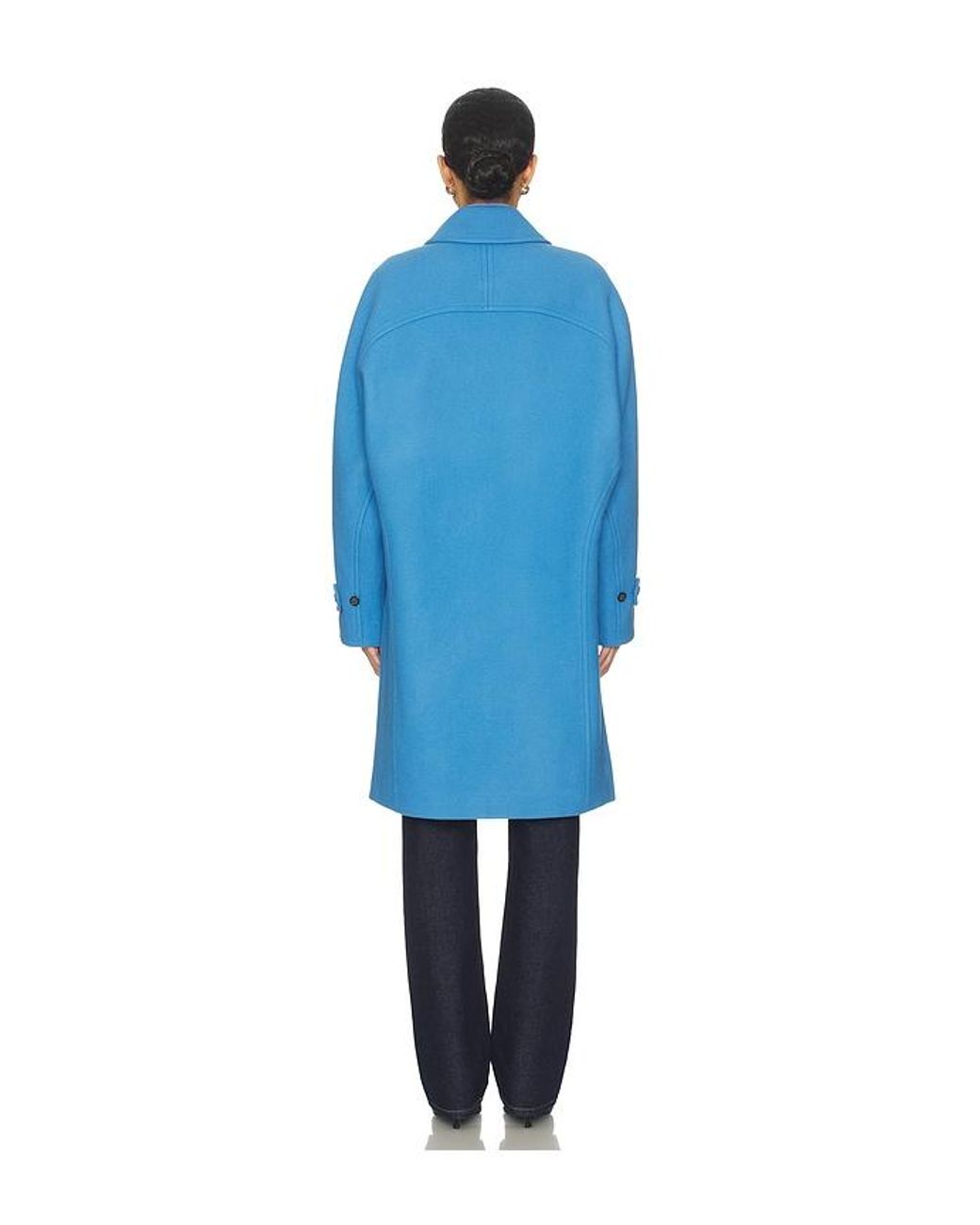 Veronica Beard Blue Laurent Dickey Coat