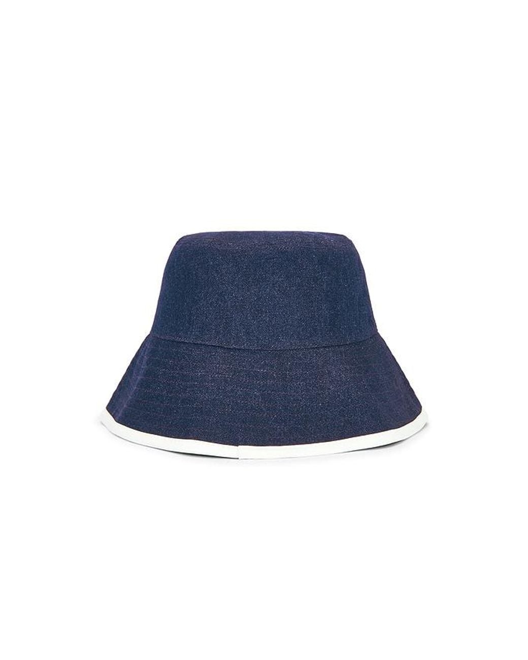FAVORITE DAUGHTER Blue The Color Block Canvas Bucket Hat