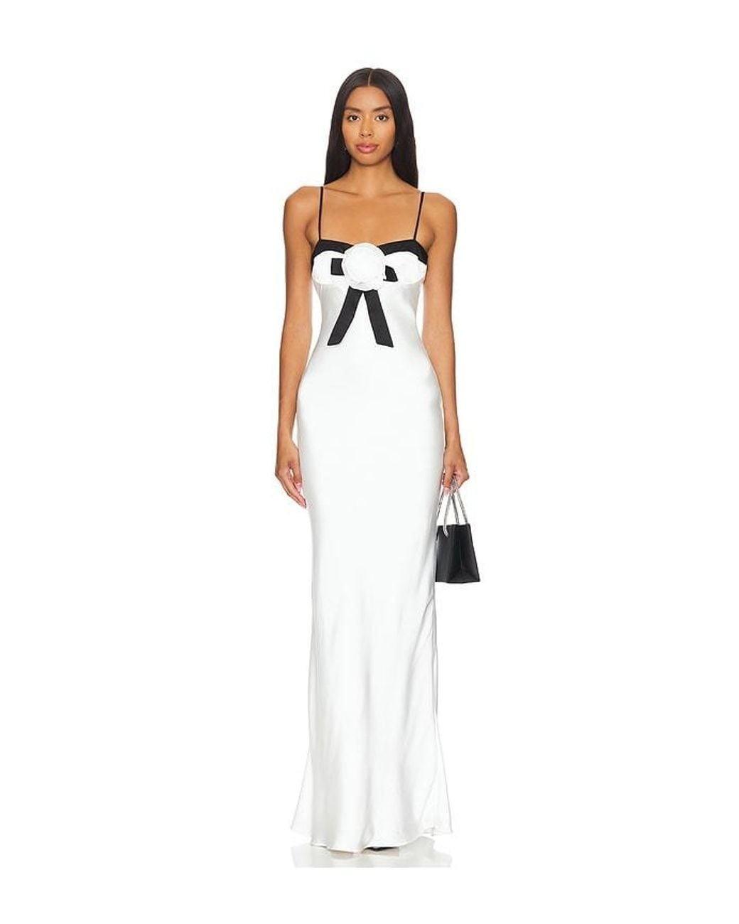 MAJORELLE White Veronica Gown
