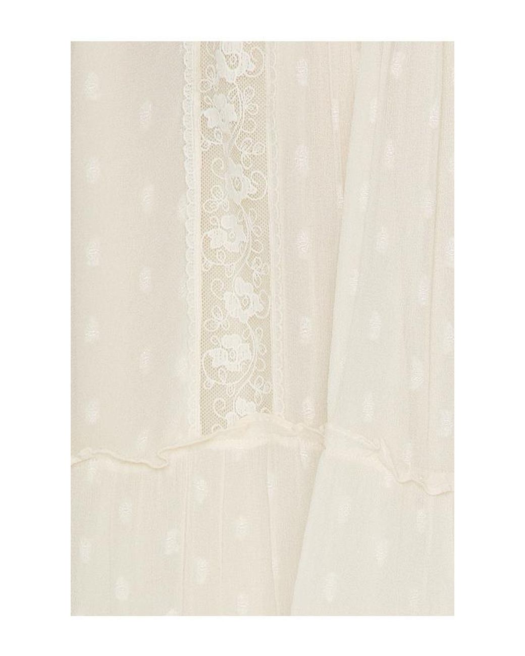 Rococo Sand White Lace Maxi Dress