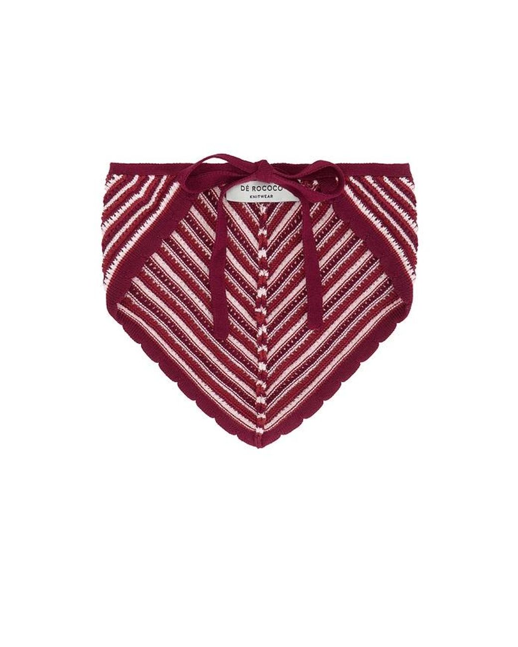 De Rococo Red Bandana