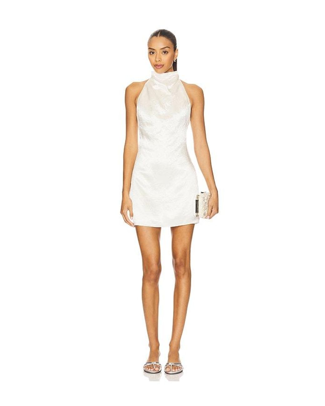 Amanda Uprichard White Kyoto Dress
