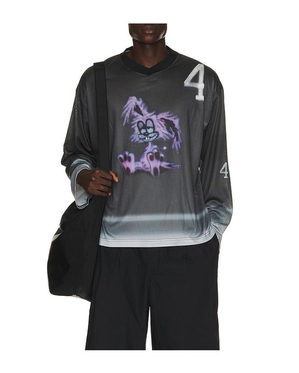 JUNGLES Black Todo Bien Moto Jersey for men