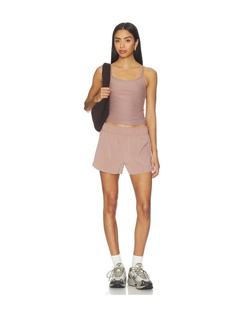 Beyond Yoga White Solemate 2.5 Short