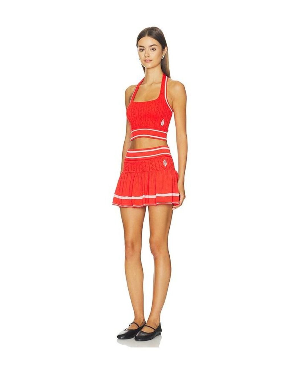 Free People Red X Fp Movement Advantage Set