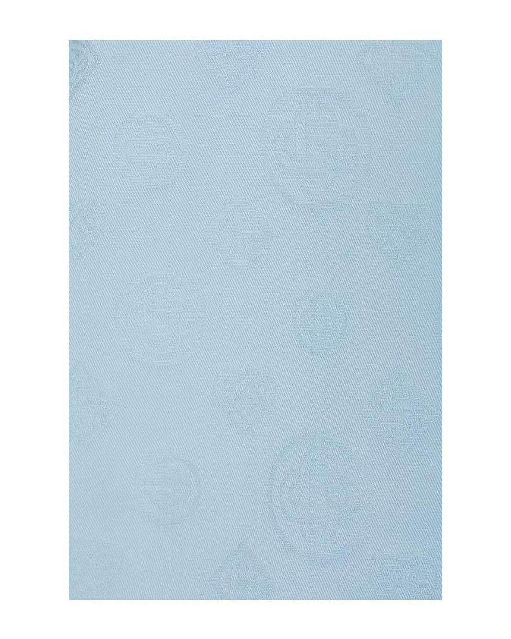 Casablanca Blue Monogram Oversized Shirt