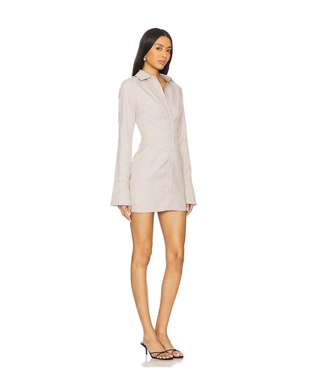 ALL THE WAYS White Belina Mini Dress