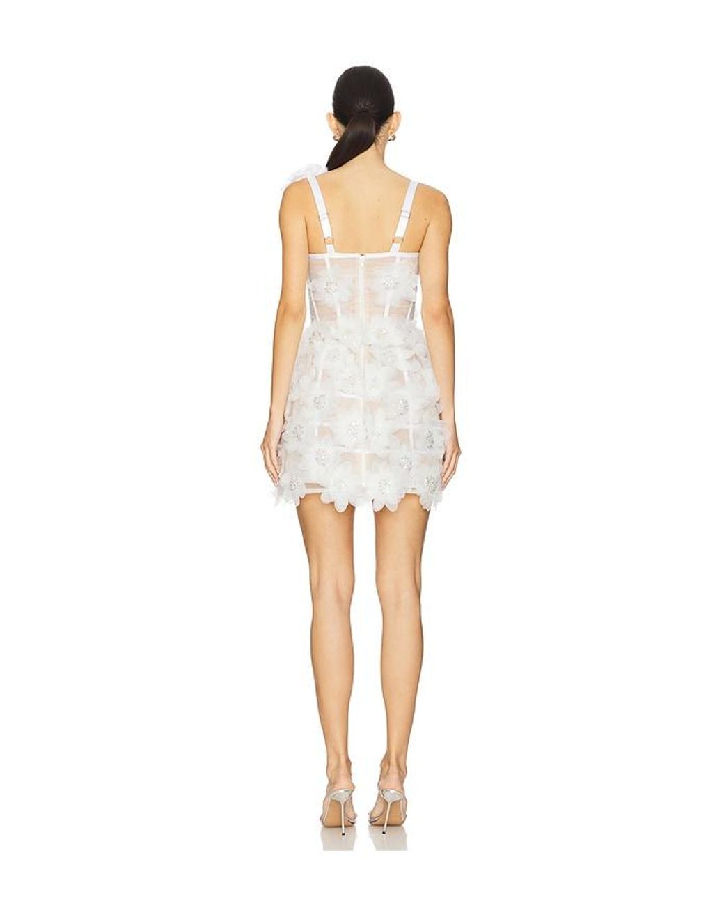 Bronx and Banco White Rosalie Mini Dress