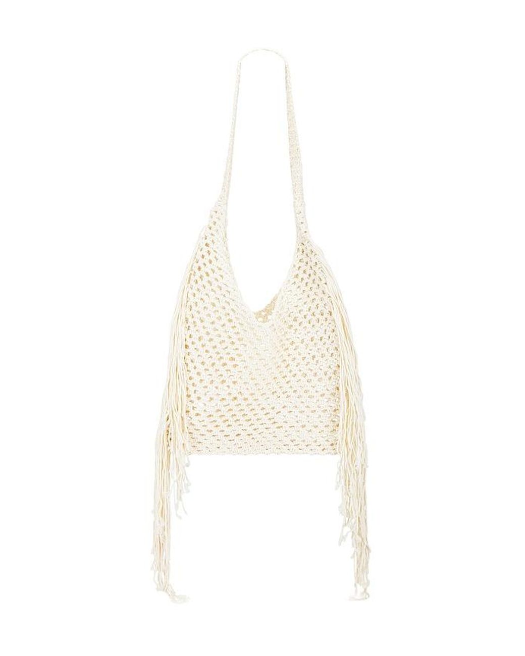 Lovers + Friends White Emma Handbag