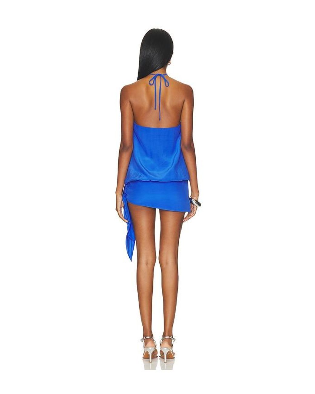 Lovers + Friends Blue Carmina Mini Dress