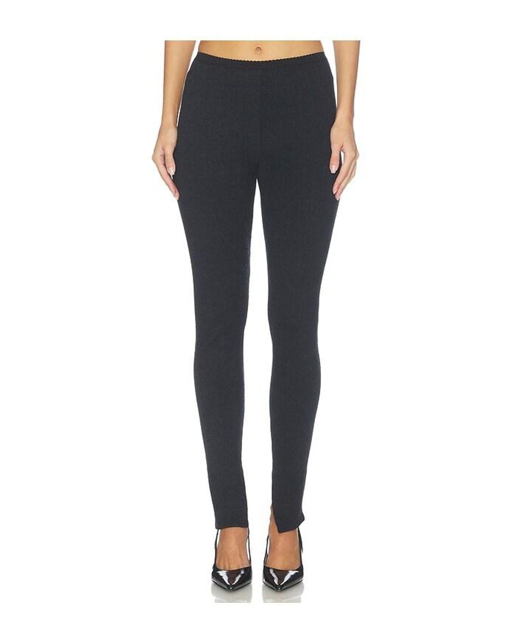 Beaufille Blue Cassia Rib Legging